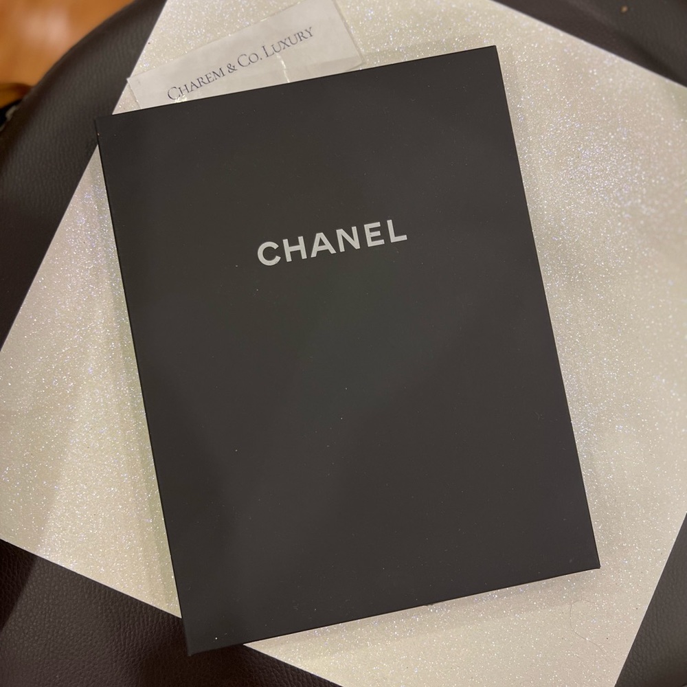 CHANEL CC Runway 🖤 Stockings tights Black size Medium M 🖤 - Picture 7 of 8